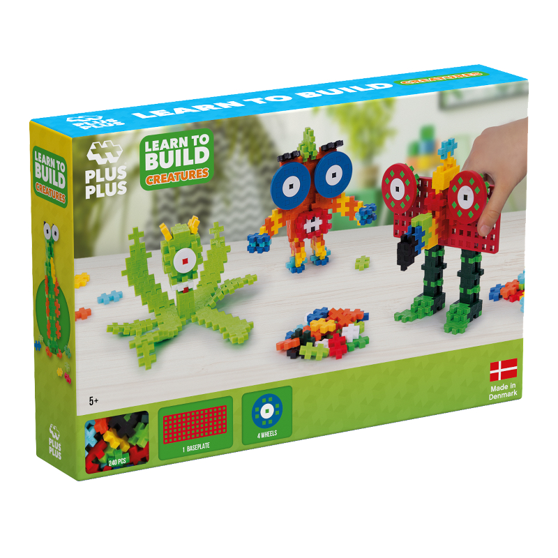 Plus-Plus Learn to Build - Creatures 275 pcs